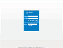 Tablet Screenshot of mail.tinsongroup.com